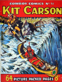 Cover Thumbnail for Cowboy Comics (Amalgamated Press, 1950 series) #92