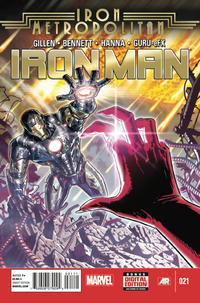 Cover Thumbnail for Iron Man (Marvel, 2013 series) #21