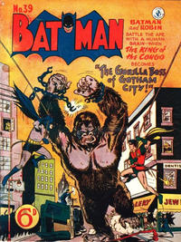 Cover Thumbnail for Batman (K. G. Murray, 1950 series) #39