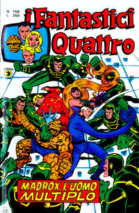 Cover Thumbnail for I Fantastici Quattro (Editoriale Corno, 1971 series) #158