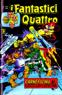 Cover Thumbnail for I Fantastici Quattro (Editoriale Corno, 1971 series) #167