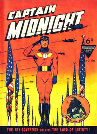 Cover Thumbnail for Captain Midnight (L. Miller & Son, 1950 series) #110