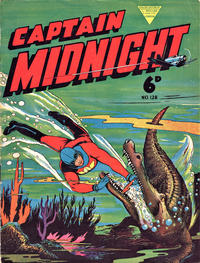 Cover Thumbnail for Captain Midnight (L. Miller & Son, 1950 series) #128