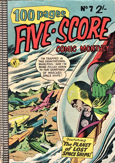 Cover for Five-Score Comic Monthly (K. G. Murray, 1958 series) #7