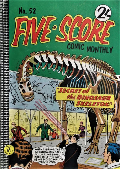 Cover for Five-Score Comic Monthly (K. G. Murray, 1961 series) #52