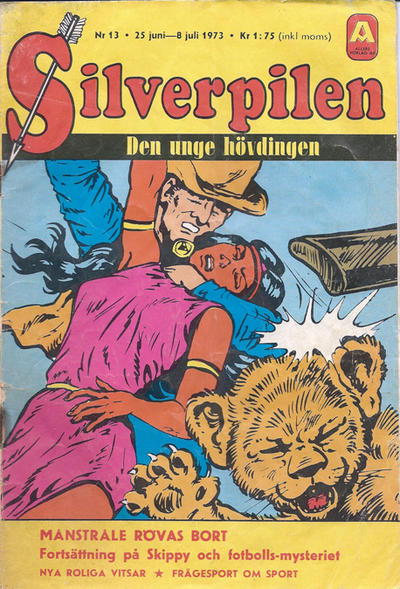 Cover for Silverpilen (Allers, 1970 series) #13/1973