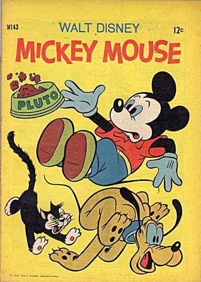 Cover for Walt Disney's Mickey Mouse (W. G. Publications; Wogan Publications, 1956 series) #143