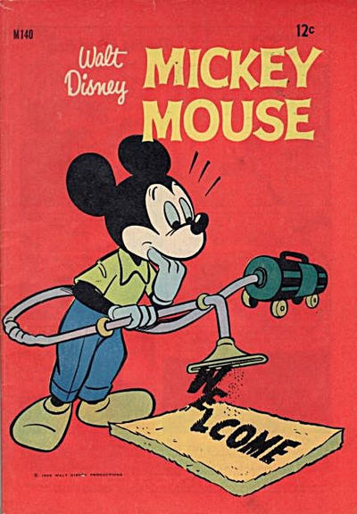 Cover for Walt Disney's Mickey Mouse (W. G. Publications; Wogan Publications, 1956 series) #140