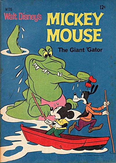 Cover for Walt Disney's Mickey Mouse (W. G. Publications; Wogan Publications, 1956 series) #135