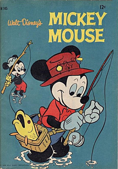 Cover for Walt Disney's Mickey Mouse (W. G. Publications; Wogan Publications, 1956 series) #145