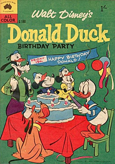 Cover for Walt Disney's Giant Comics (W. G. Publications; Wogan Publications, 1951 series) #180