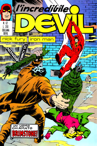 Cover for L'Incredibile Devil (Editoriale Corno, 1970 series) #62