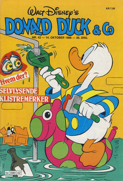 Cover for Donald Duck & Co (Hjemmet / Egmont, 1948 series) #42/1986