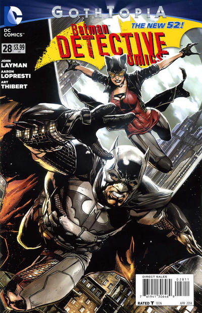 Cover for Detective Comics (DC, 2011 series) #28 [Direct Sales]