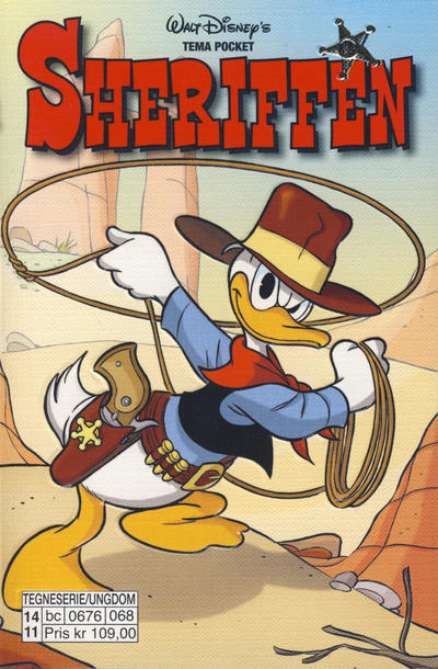 Cover for Donald Duck Tema pocket; Walt Disney's Tema pocket (Hjemmet / Egmont, 1997 series) #[64] - Sheriffen