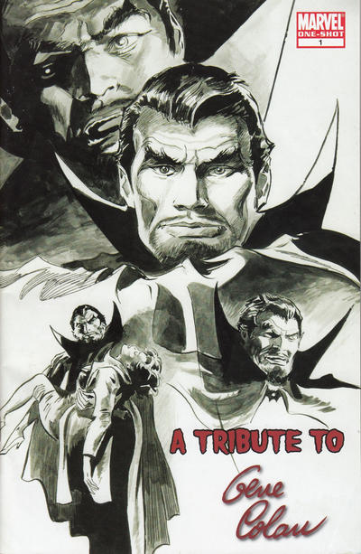 Cover for Gene Colan Tribute Book (Marvel, 2008 series) #1 [Dracula cover]
