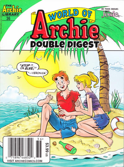 Cover for World of Archie Double Digest (Archie, 2010 series) #36 [Newsstand]