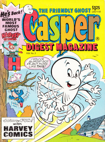 Cover for Casper Digest (Harvey, 1986 series) #3 [Direct]