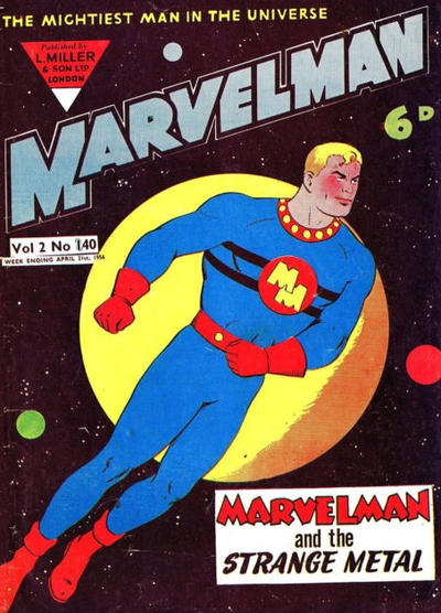 Cover for Marvelman (L. Miller & Son, 1954 series) #140