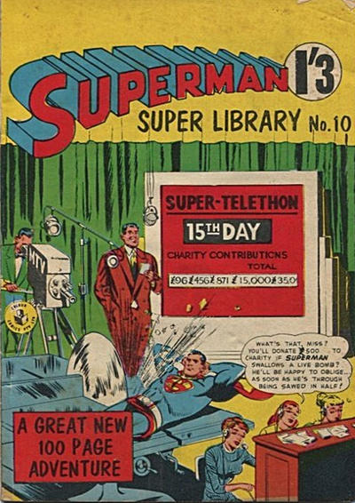 Cover for Superman Super Library (K. G. Murray, 1964 series) #10