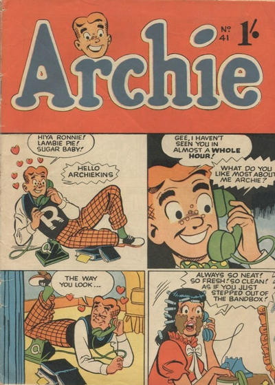 Cover for Archie Comics (H. John Edwards, 1950 ? series) #41