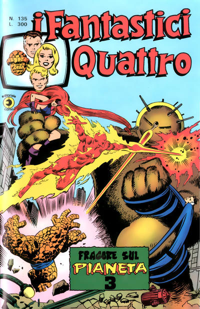 Cover for I Fantastici Quattro (Editoriale Corno, 1971 series) #135