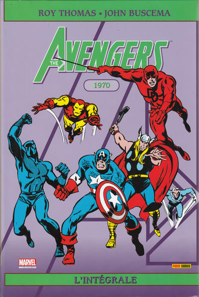 Cover for Avengers : L'intégrale (Panini France, 2006 series) #7