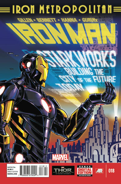 Cover for Iron Man (Marvel, 2013 series) #18