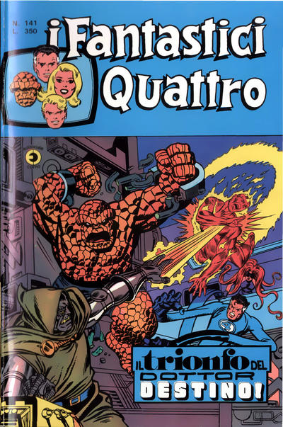 Cover for I Fantastici Quattro (Editoriale Corno, 1971 series) #141