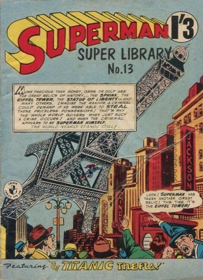 Cover for Superman Super Library (K. G. Murray, 1964 series) #13