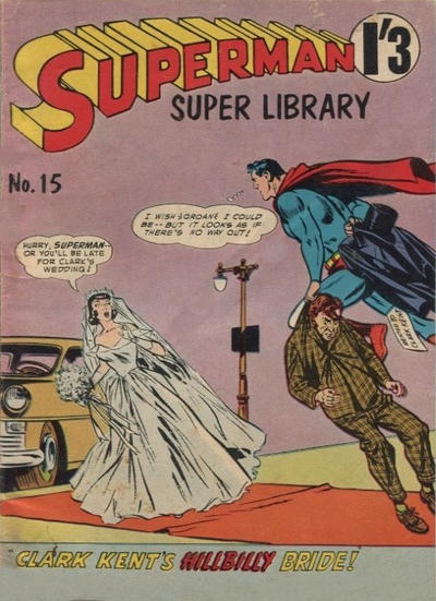 Cover for Superman Super Library (K. G. Murray, 1964 series) #15