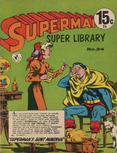 Cover for Superman Super Library (K. G. Murray, 1964 series) #24