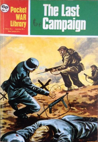 Cover for Pocket War Library (Thorpe & Porter, 1971 series) #34
