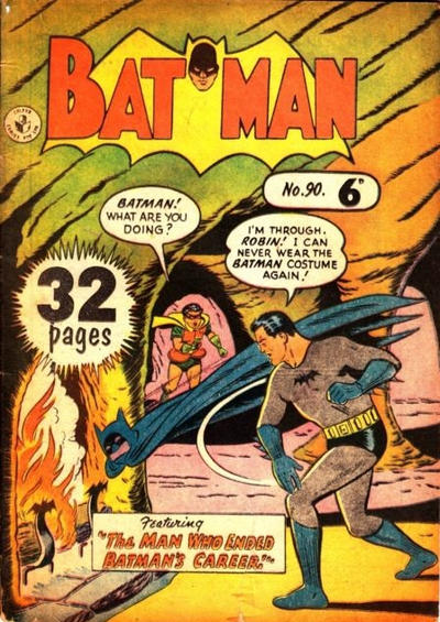 Cover for Batman (K. G. Murray, 1950 series) #90
