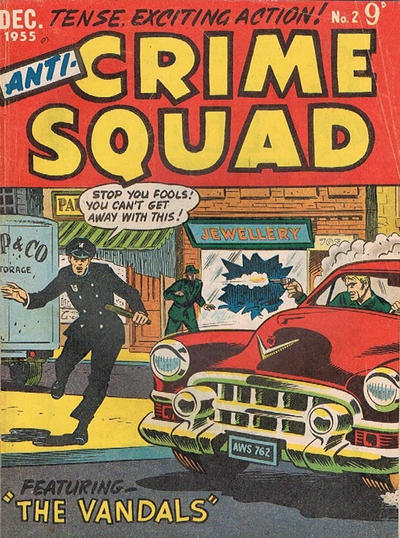 Cover for Anti Crime Squad (Magazine Management, 1955 series) #2