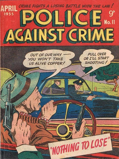 Cover for Police Against Crime (Magazine Management, 1953 series) #11