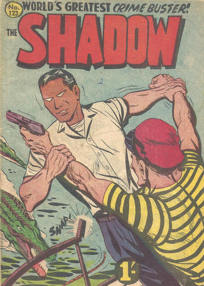 Cover for The Shadow (Frew Publications, 1952 series) #123