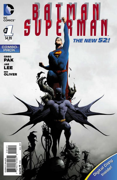 Cover for Batman / Superman (DC, 2013 series) #1 [Combo-Pack]