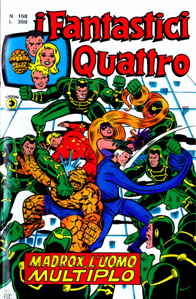 Cover for I Fantastici Quattro (Editoriale Corno, 1971 series) #158