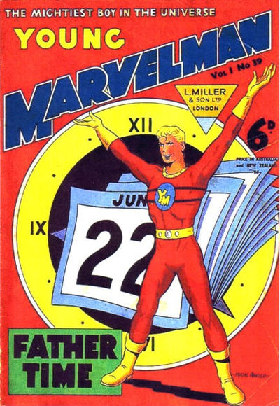 Cover for Young Marvelman (L. Miller & Son, 1954 series) #39