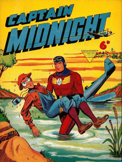 Cover for Captain Midnight (L. Miller & Son, 1950 series) #130