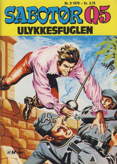 Cover for Sabotør Q5 (Serieforlaget / Se-Bladene / Stabenfeldt, 1971 series) #9/1979