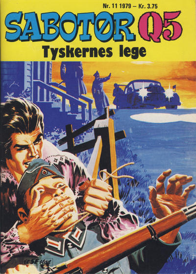 Cover for Sabotør Q5 (Serieforlaget / Se-Bladene / Stabenfeldt, 1971 series) #11/1979