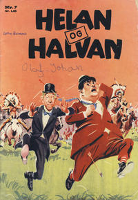 Cover Thumbnail for Helan og Halvan (Illustrerte Klassikere / Williams Forlag, 1963 series) #7
