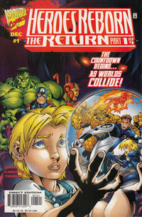 Cover for Heroes Reborn: The Return (Marvel, 1997 series) #1 [Franklin Richards Cover]