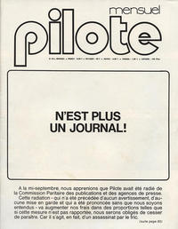 Cover Thumbnail for Pilote Mensuel (Dargaud, 1974 series) #53