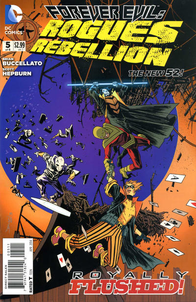 Cover for Forever Evil: Rogues Rebellion (DC, 2013 series) #5