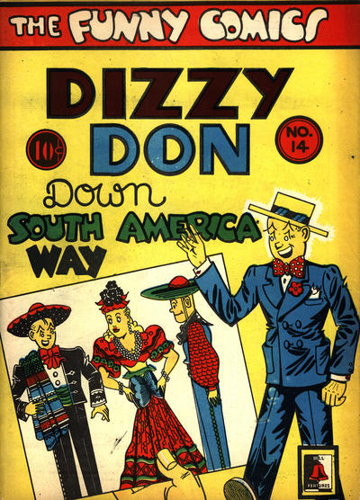 Cover for The Funny Comics (Bell Features, 1942 series) #14