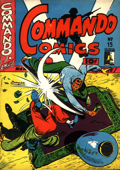 Cover for Commando Comics (Bell Features, 1942 series) #15