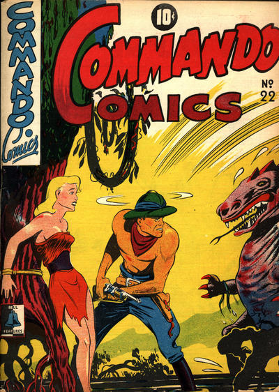 Cover for Commando Comics (Bell Features, 1942 series) #22
